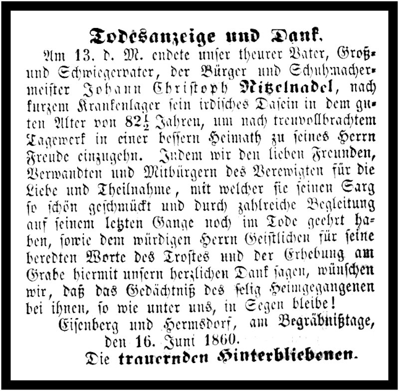 1860-06-13 Hdf Trauer Nitzennagel